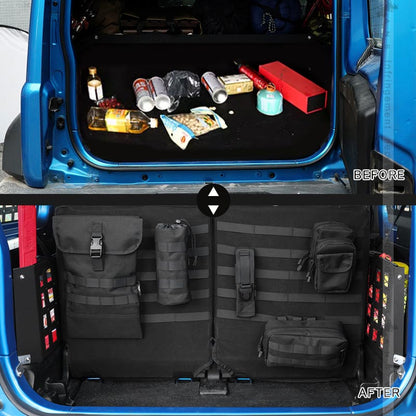 ジムニーJB64 シエラJB74 ラゲージ内パーテーション トランク拡張棚 トランク収納 ブラケット荷物棚 内装 パーツ アクセサリー カスタム サイドストレージ