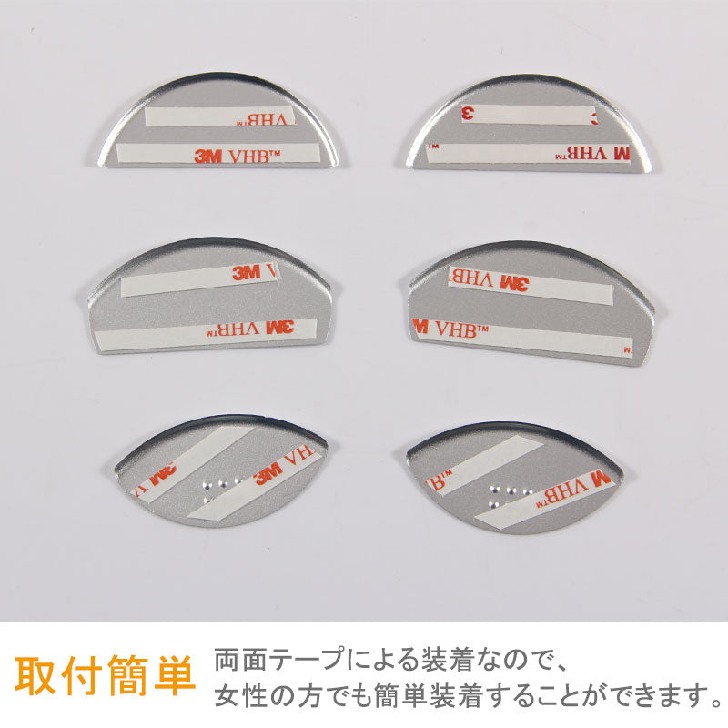 ジムニー JB23/43 アルミ合金 エアコン吹き出し口ガーニッシュ エアコンダクト 6P シルバー アクセサリー カスタム パーツ 用品 JIMNY