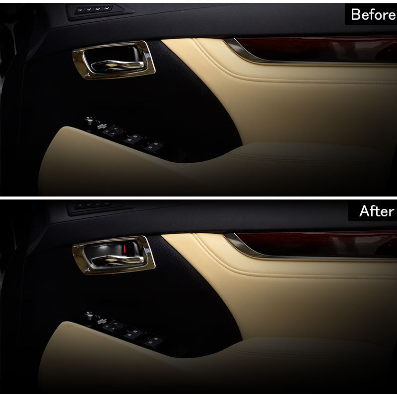 アルファード ヴェルファイア 30 30系 インナーハンドルイルミ インサイド ドアハンドルカバー LEDイルミネーション ホワイト ドアノブ 内装インテリアパネル