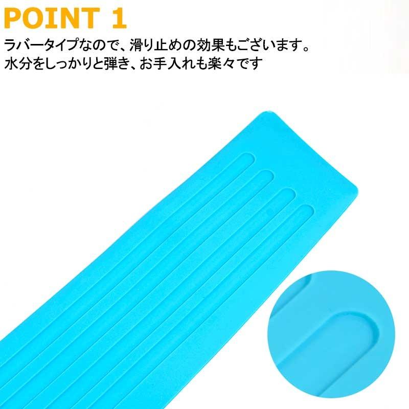 汎用 リアバンパー ステップガード ラバータイプ ブルー カスタム パーツ ラバー リア ステップ 傷防止 ハッチバック車 90*8cm