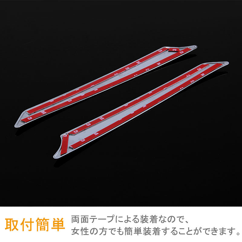 トヨタ C-HR CHR 専用設計 リアエンブレムガーニッシュ バックドアガーニッシュ リアガーニッシュ SUS304ステンレス 左右セット 外装 パーツ