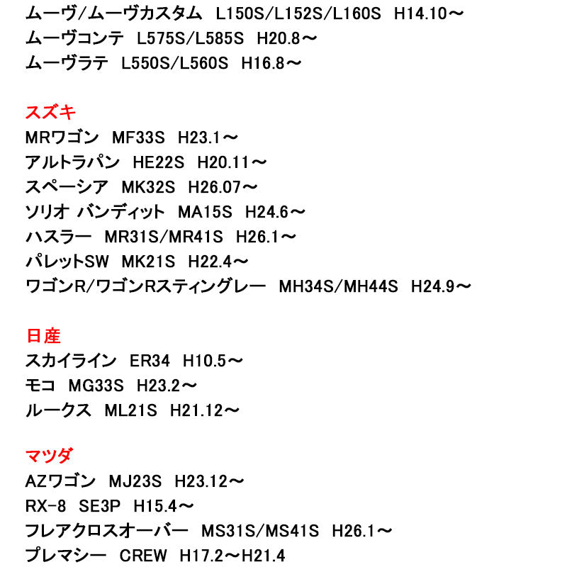 ホンダ＆マツダ ダイハツ スズキ 汎用 ドアロックカバー ドアロック ストライカーカバー 4P ブラック N-BOX ヴェゼル フィット フリード タント ムーヴ