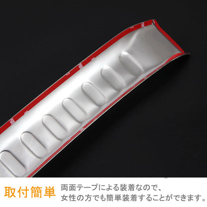 新型セレナ C27 ラゲッジスカッフプレート 1P ステンレス G X S ハイウェイスター リア スカッフボード インナー カバー 傷予防 内装品 保護パーツ