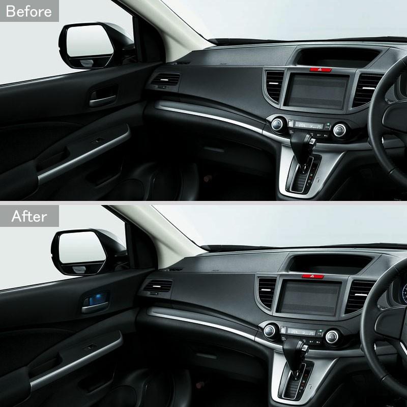 CRV インサイド ドアハンドルイルミネーション インナーハンドルイルミ LEDイルミ アイスブルー ドアノブ 内装 パーツ カスタム エアロ インテリアパネル