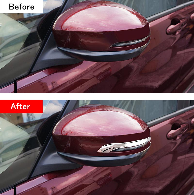 HONDA FREED ホンダ 新型 フリード GB5/6/7/8型 サイドミラー ライン メッキ ガーニッシュ ドアミラー ミラー 外装 パーツ カスタム エアロ