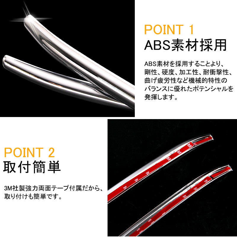 新型 フリード ホンダ ロアグリル ガーニッシュ バンパーグリル 2P フロント フェイス アンダー エアロ 外装 カスタム パーツ HONDA FREED フリード+