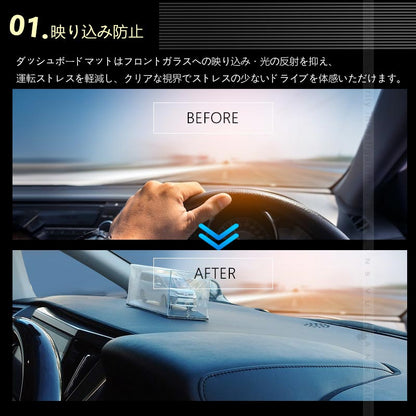 アルファード ヴェルファイア 30系 前期 後期 ダッシュボードマット PUレザー ダッシュマット 内装 パーツ カスタム エアロ アクセサリー 映り込み防止 ダッシュボードカバー ダッシュボードライト保護マット UVカット