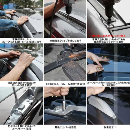 エクストレイル T32 NT32 HT32 HNT32 パーツ カスタム アクセサリー 日産 NISSAN X-TRAIL アルミ ルーフレール ルーフキャリア キャリアベース