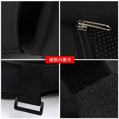 センターコンソール手置きクッション アームレストコンソールパッド アームレスト ブラック 肘掛け クッションアームレスト 車載 汎用 形状記憶