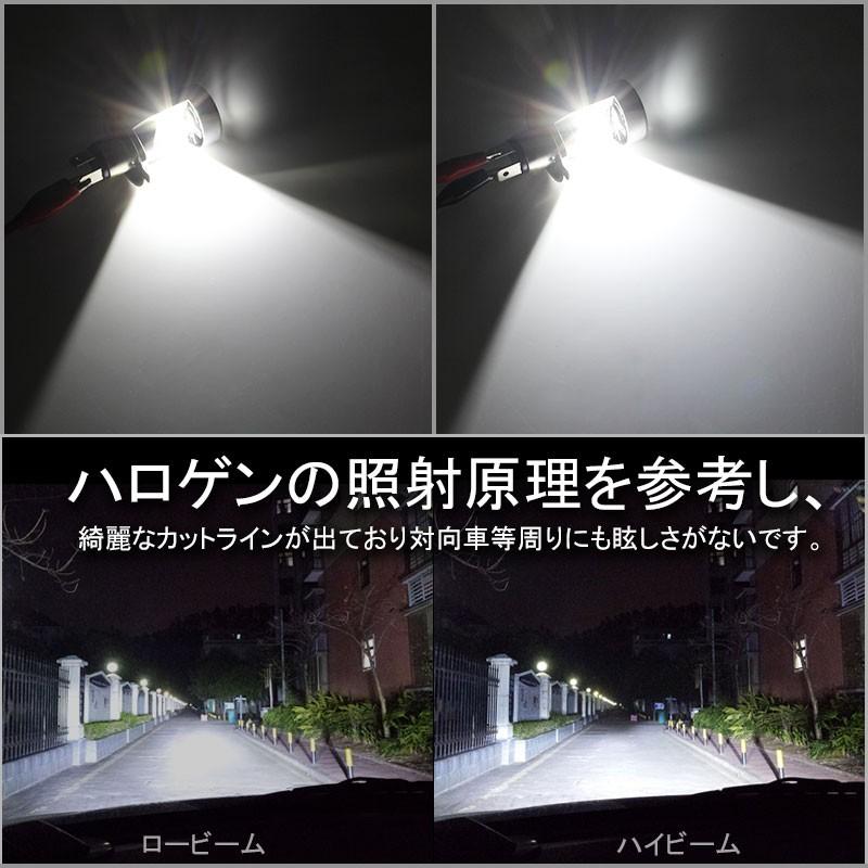 LEDヘッドライト H4 H/L 簡単取付 LEDヘッドランプ 2個set NBOX ワゴンR LEDバルブ 純正交換 簡単取付け パーツ カスタム