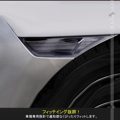 新型シビック FC1 FK7 FK8 LEDフェンダーウィンカー ハッチバック セダン タイプR CIVIC パーツ 外装 電装 スモークレンズ アンバー点滅