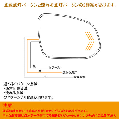 トヨタ C-HR CHR LEDウィンカー付 ブルーミラー レンズ ブルーレンズミラー LED内蔵 ドアミラー 防眩仕様 広角 左右set 外装 カスタム パーツ アクセサリー