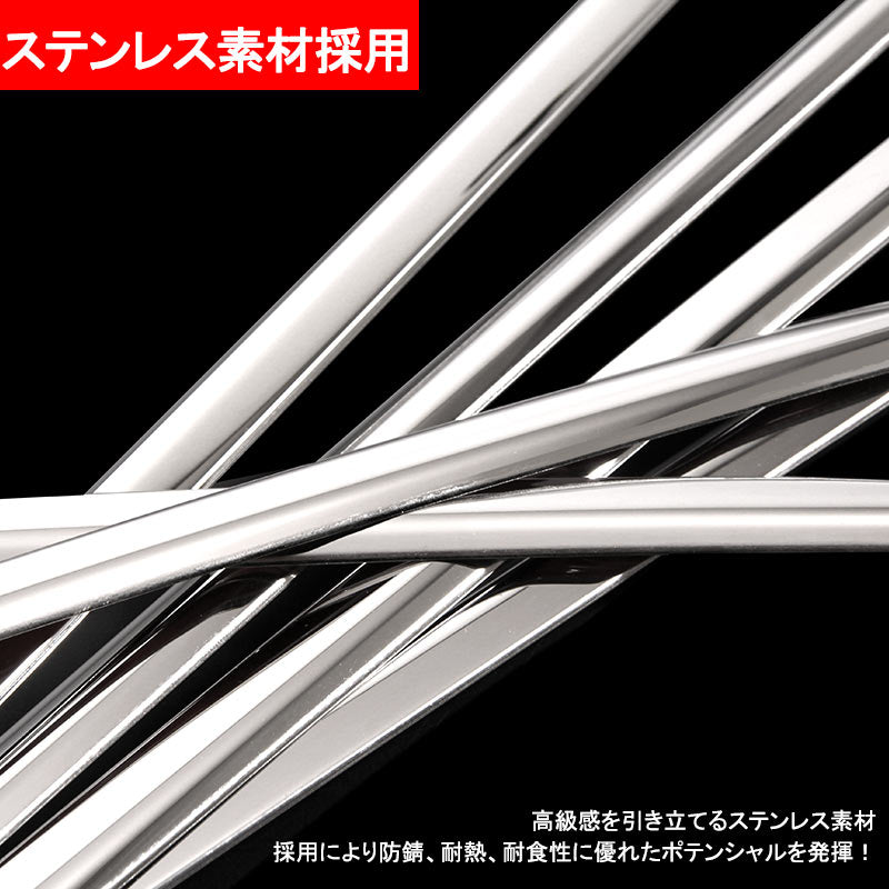 三菱 MITSUBISHI RVR サイドドア ドアウインドウ ガーニッシュ ドア モール ガード 6P パーツ アクセサリー 外装 カスタム エアロ ステンレス