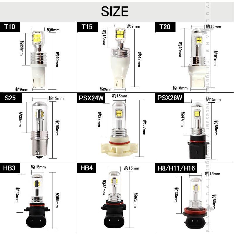 T20 7440 LEDシングル球 LEDバルブ 40W 2個 爆光 EPISTAR ポジション ナンバー灯 バックランプ 白 ホワイト 2個 カスタム パーツ カー用品