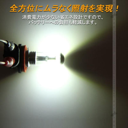 PSX26W LEDバルブ LEDフォグランプ 40W HIACE ハイエース3型後期 4型に LEDフォグ 2個 驚愕の明るさ ホワイト EPISTAR 汎用 カー パーツ エアロ LED関係 外装