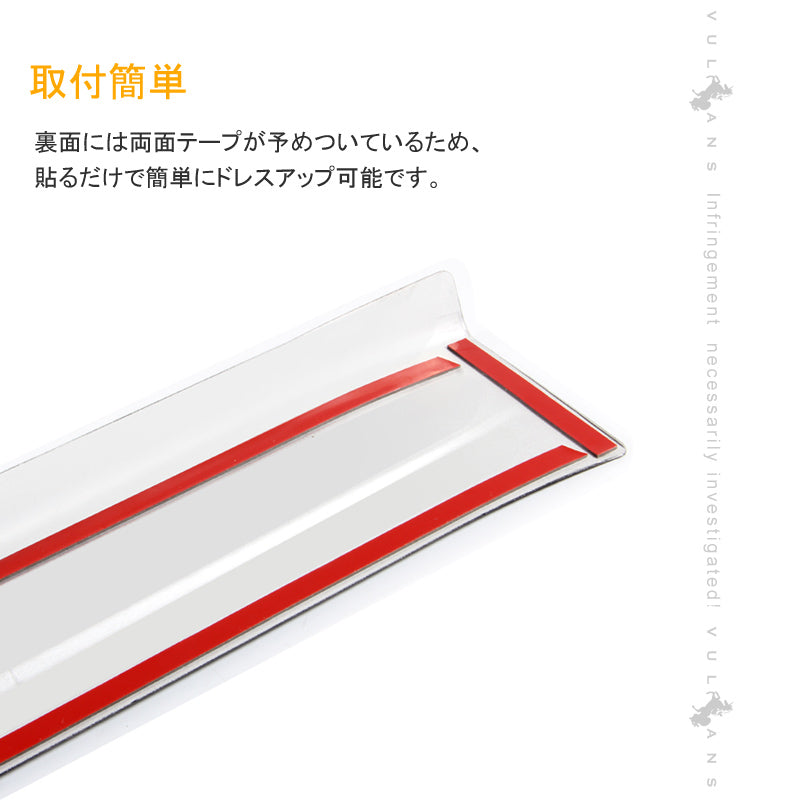 ホンダ ヴェゼル ハイブリット インナー スカッフプレート ステップガード 4PCS VEZEL RU1 RU2 RU3 RU4 ステップガーニッシュ カスタム パーツ アクセサリー