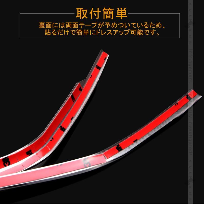 新型 NBOX カスタム JF3/JF4 フロント グリルガーニッシュ 2PCS グリルカバー ステンレス鏡面仕上げ エアロ カスタム パーツ アクセサリー 外装 N-BOX