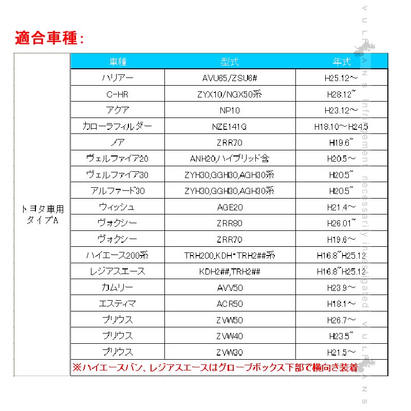 車載 増設 USB充電ポート ホワイト イルミ 急速 充電USBポート カプラオン 増設電源 スマホ充電 トヨタ / ダイハツ車 汎用 C-HR アルファード30系