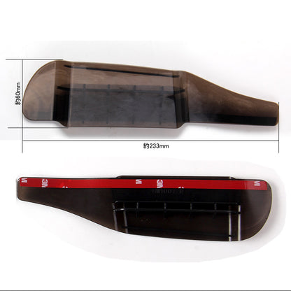 汎用 サイドミラーバイザー ドアミラーバイザー PVC ベンチレーション機能付 ドアミラーカバー ガーニッシュ ミラートリム 外装 パーツ カスタム エアロ ホンダ