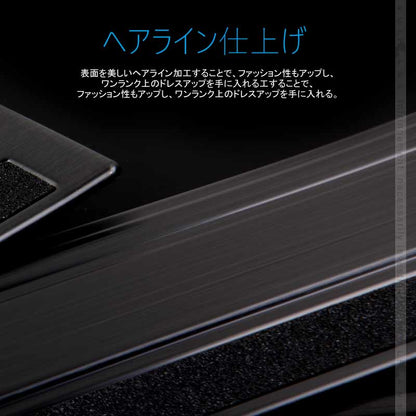 セレナ C27 ブラックステン スカッフプレート サイドステップガード すべり止め付き 4PCS ヘアライン仕上げ サイドガード プロテクター 傷防止 ドレスアップ カスタム 内装 パーツ SERENA