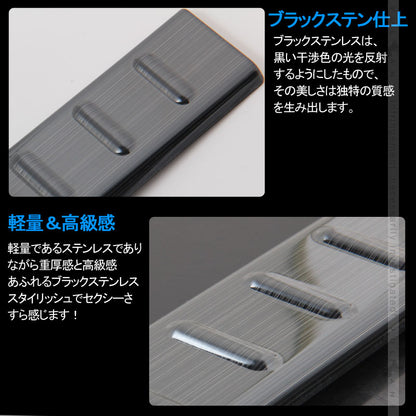 新型ジムニー JB64W/JB74W ブラックステン リアバンパーステップガード 周囲に差をつける リアバンパーガーニッシュ アクセサリー 外装 パーツ カスタム JIMNY