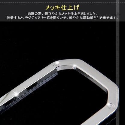 新型ジムニー JB64W/JB74W カップホルダーカバー Aタイプ 1PCS メッキ仕上げ ガーニッシュ ドリンクホルダーカバー 内装 カスタム パーツ アクセサリー JIMNY