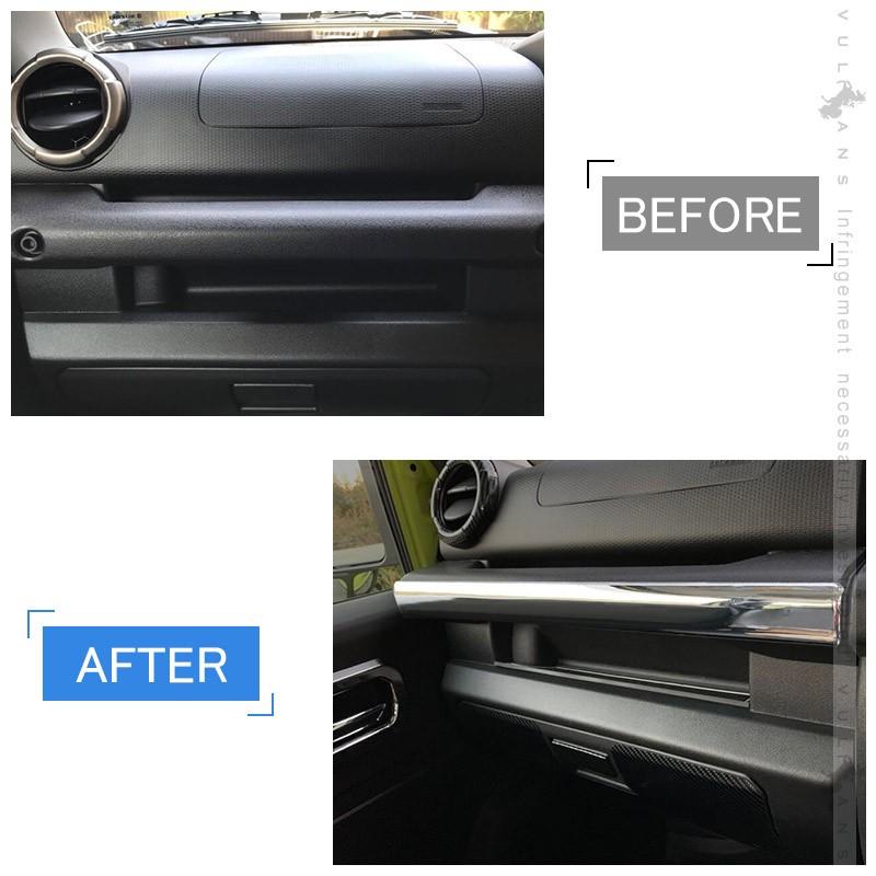 新型ジムニー JB64W/JB74W アシストグリップガーニッシュ 1PCS メッキ仕上げインテリアパネル アクセサリー カスタム 内装 パーツ 用品 JIMNY