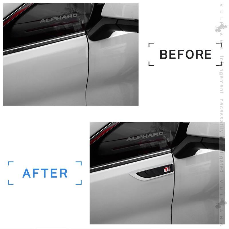 アルファード/ヴェルファイア 30系 ダミーダクトトリム Aタイプ フェンダーガーニッシュ メッキ×ブラック MPV車 20系 外装 パーツ アクセサリー