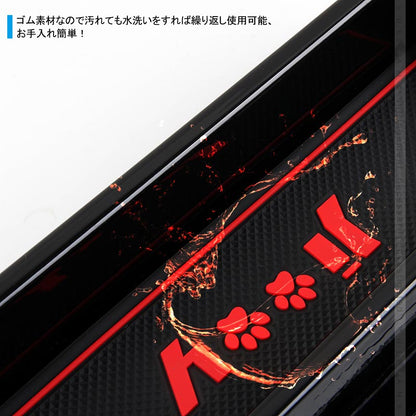 新型ジムニー JB64W/JB74W ダッシュボートトレイ 滑り止めマット2枚付 ピアノブラック オンダッシュトレイ 小物入れ スマホスタンド カスタム 内装 パーツ