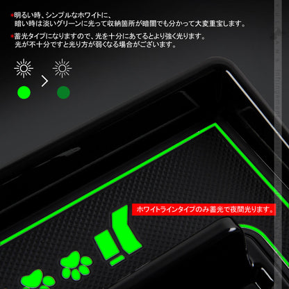 新型ジムニー JB64W/JB74W ダッシュボートトレイ 滑り止めマット2枚付 ピアノブラック オンダッシュトレイ 小物入れ スマホスタンド カスタム 内装 パーツ