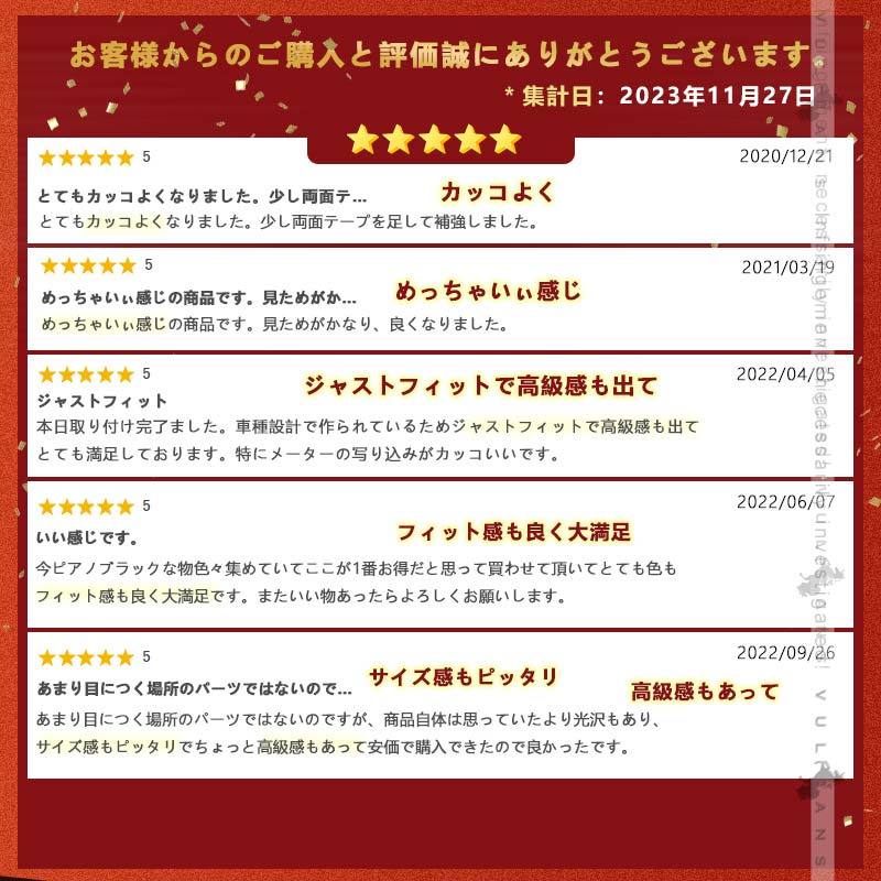 アルファード/ヴェルファイア30系 前期/後期 メーターアンダーパネル ピアノブラック 1PCS 内装 インテリアパネル パーツ アクセサリー