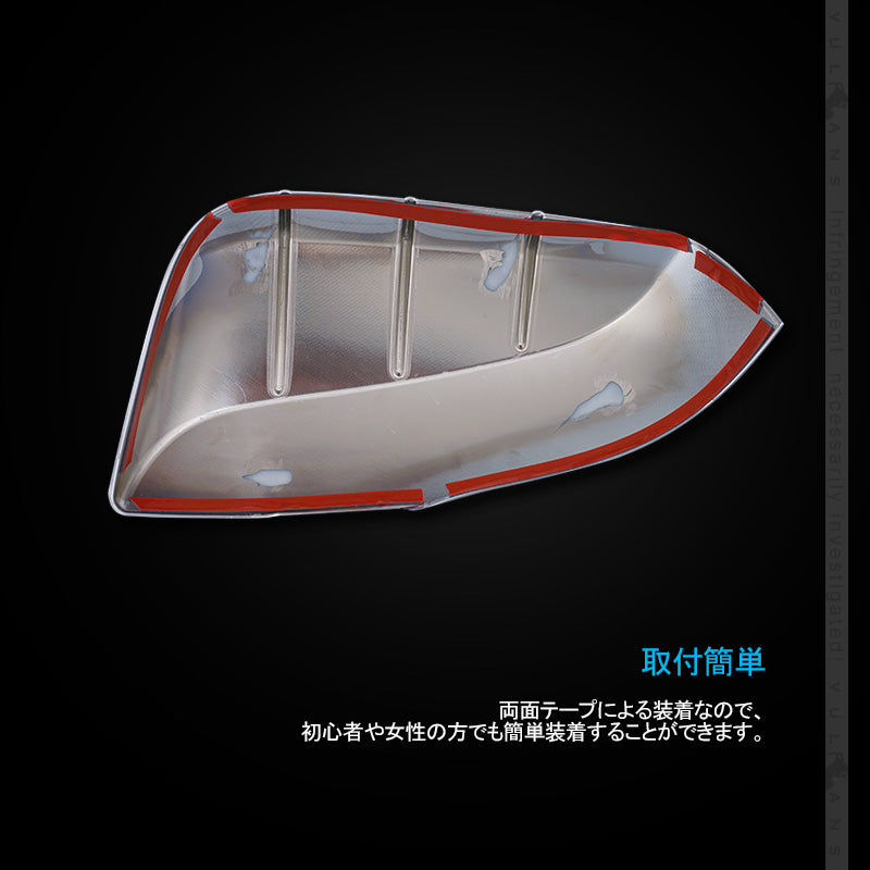 新型RAV4 ドアミラーカバー メッキ仕上げ 2PCS ガーニッシュ カバー トリム カー用品 ドアミラーウインカートリム  カスタム パーツ アクセサリー 外装