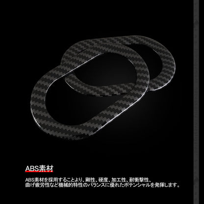 新型ジムニー JB64W シエラJB74 サイドマーカーカバー 2PCS カーボン調 ガーニッシュ 外装 カスタム パーツ アクセサリー JIMNY