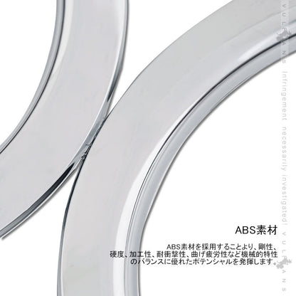 ジムニーシエラ JB74W フォグランプリング フォグカバー 2PCS メッキ仕上げ ガーニッシュ 外装 カスタム パーツ アクセサリー JIMNY