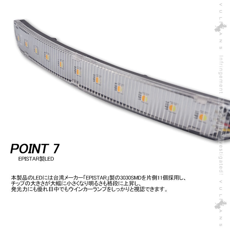N-BOX カスタム JF1･2  シーケンシャル LEDウインカーバルブ 抵抗付 流れるウインカー 流れる点滅 ウィポジ機能搭載 電装 パーツ シーケンシャルウインカー