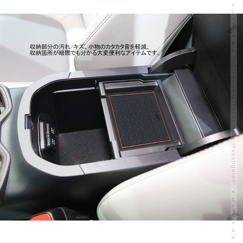 新型RAV4 50系 ドアポケットマット 12枚 ブラウンライン インテリアマット 滑り止めマット ラバーマット 内装 パーツ アクセサリー