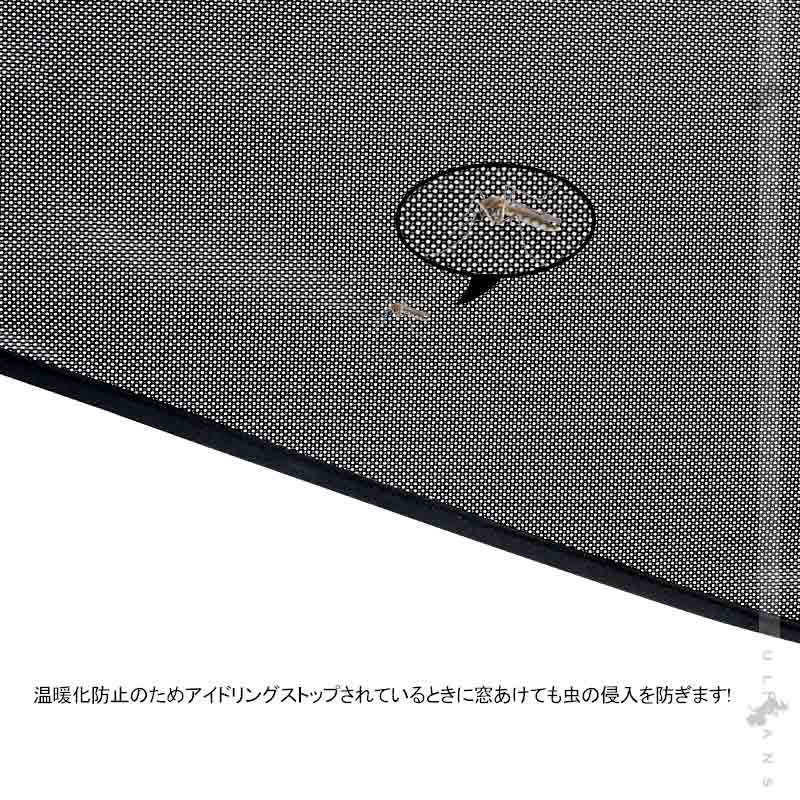 ギガ、320フォワード トラック用 メッシュカーテン 日よけ エコネット トラック用網戸 遮光カーテン カスタム 内装 パーツ 2枚 換気 車用 カー用品