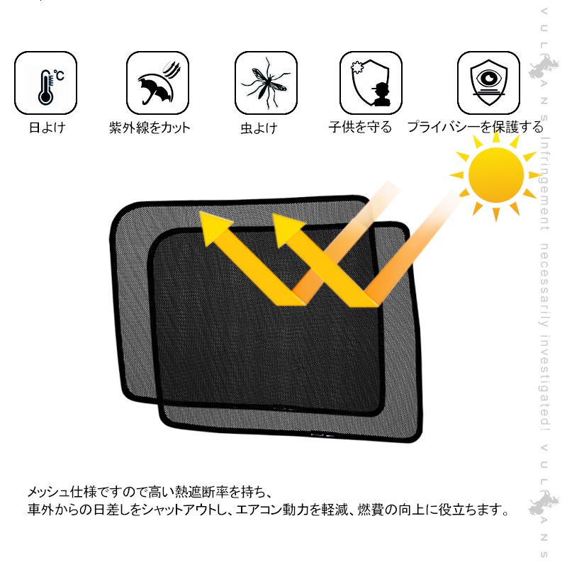 トラック用 日よけ メッシュカーテン 三菱ブルーテックキャンター 遮光カーテン エコネット トラック用網戸 カスタム 内装 パーツ 2枚 換気 車用 カー用品