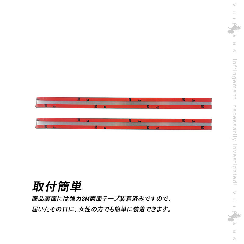 N-VAN JJ1/2 フロントバンパーガーニッシュ グリル バンパーカバー 2PCS SUS304ステンレス エアロ 外装 カスタム パーツ アクセサリー NVAN