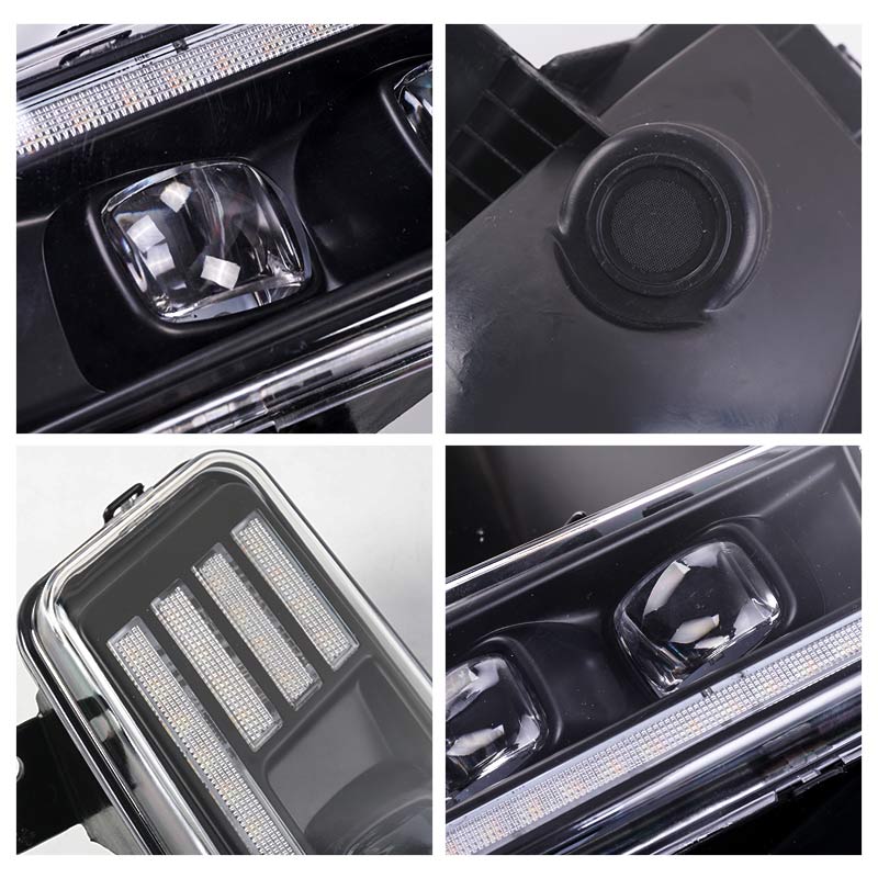 エクストレイル T32 後期型 LEDフォグランプキット フォグランプ/流れるウインカー機能搭載 視認性向上 電装 パーツ