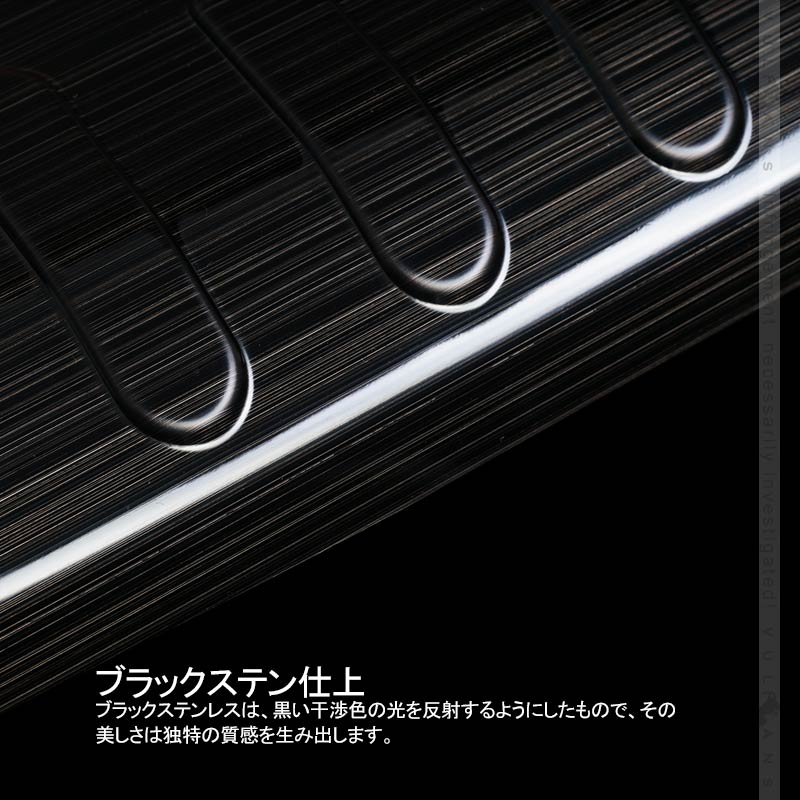 新型タント/タントカスタム LA650S/LA660S ステップガード 1PCS ブラックヘアライン ステンレス リアステップガードガーニッシュ 内装 アクセサリー LA650