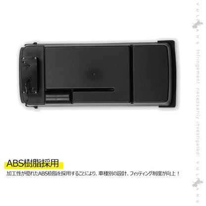ホンダ新型CR-V用コンソールボックス USB充電ポート+LEDセンサーライト搭載 QC3.0 +2.1Aの２つ充電ポート 収納力UP 内装 パーツ メーカーが実用新案登録済み