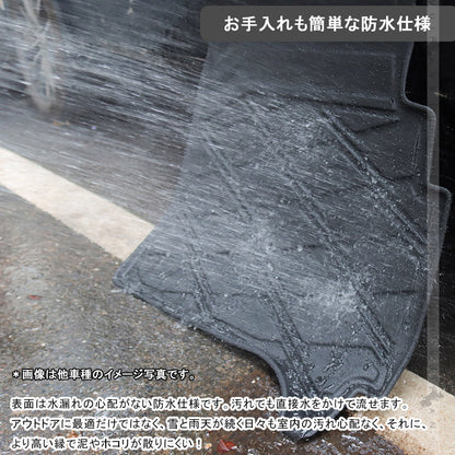 3Dラゲッジマット プリウス30系 前期/後期 TPE樹脂 立体成型 カーマット ズレ防止 内装 カスタム パーツ 消臭 抗菌効果 トヨタ 3Dラゲージマット