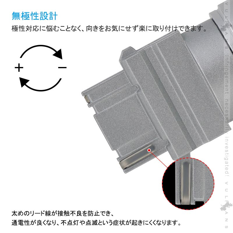 純正サイズ 冷却ファン付 ハイフラ防止 抵抗内蔵 ウインカー専用LEDバルブ アンバー T25シングル球(3156) 2個 LEDウインカーバルブ CSP1919SMD