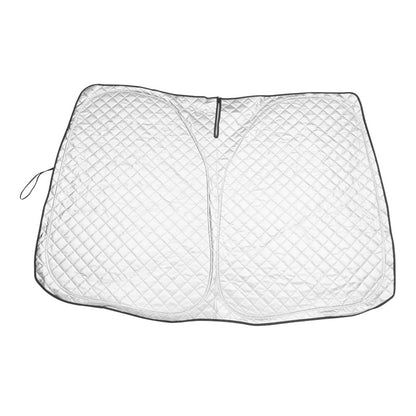 ノアヴォクシー80系前期/後期 ワンタッチフロントシェード 1枚 日よけ インテリアパネル 遮光 内装品 紫外線対策 UVカット 収納袋付き