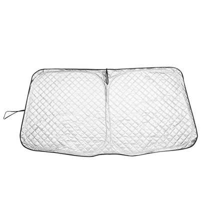 ハイエース 標準車専用 ワンタッチフロントシェード 1枚 日よけ インテリアパネル 遮光 内装品 紫外線対策 UVカット 収納袋付き