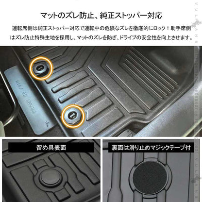 新型ヤリス 3D フロアマット 3枚セット TPE材質 立体成型 耐摩擦 耐汚れ カーマット ズレ防止 内装 カスタム パーツ 消臭 抗菌効果 用品 アクセサリー yaris