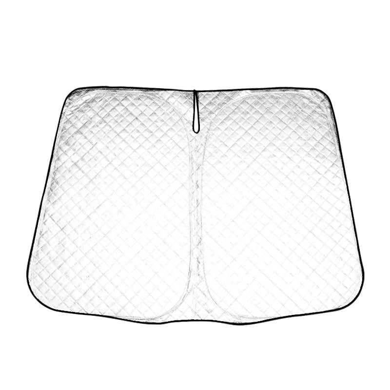 アルファード/ヴェルファイア30系 前期/後期 フロントガラス用 サンシェード 4層構造 遮光フロントシェード カーサンシェード 日よけ 紫外線対策 UVカット