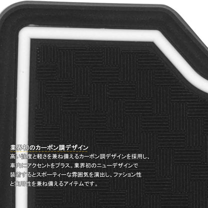 新型ハリアー80系 ドアポケットマット 16枚 滑り止めマット インテリアパネル 水洗いOK 内装 パーツ ラバーマット インテリアマット ゴムマット HARRIER 80