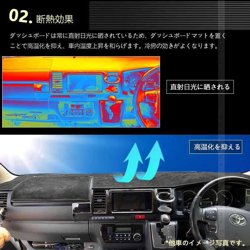 新型ハリアー80系 3Ｄダッシュボードマット スエード調生地 ダッシュマット 内装 パーツ カスタム アクセサリー マット HARRIER 80 アルカンターラ風